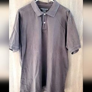🧀 3/$15 BUNDLE 🧀Men's XL 46/48 Brown Short Sleeved Polo